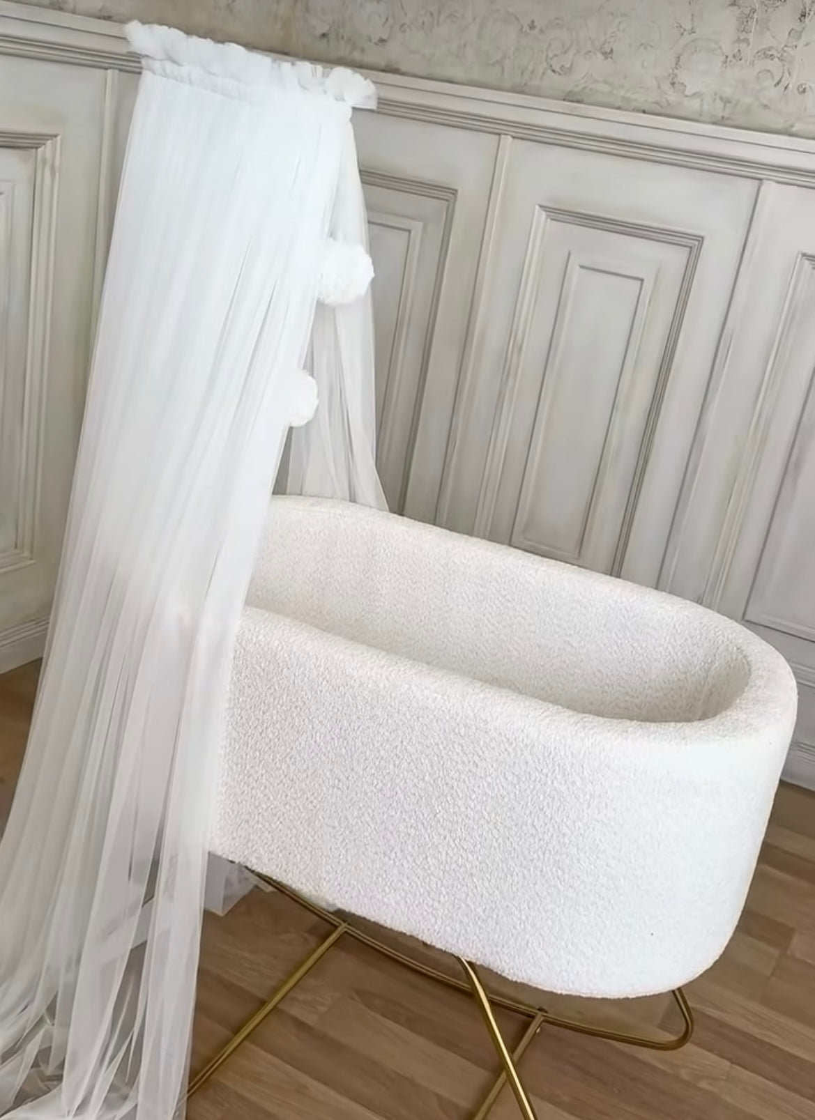 Berceau laine courte