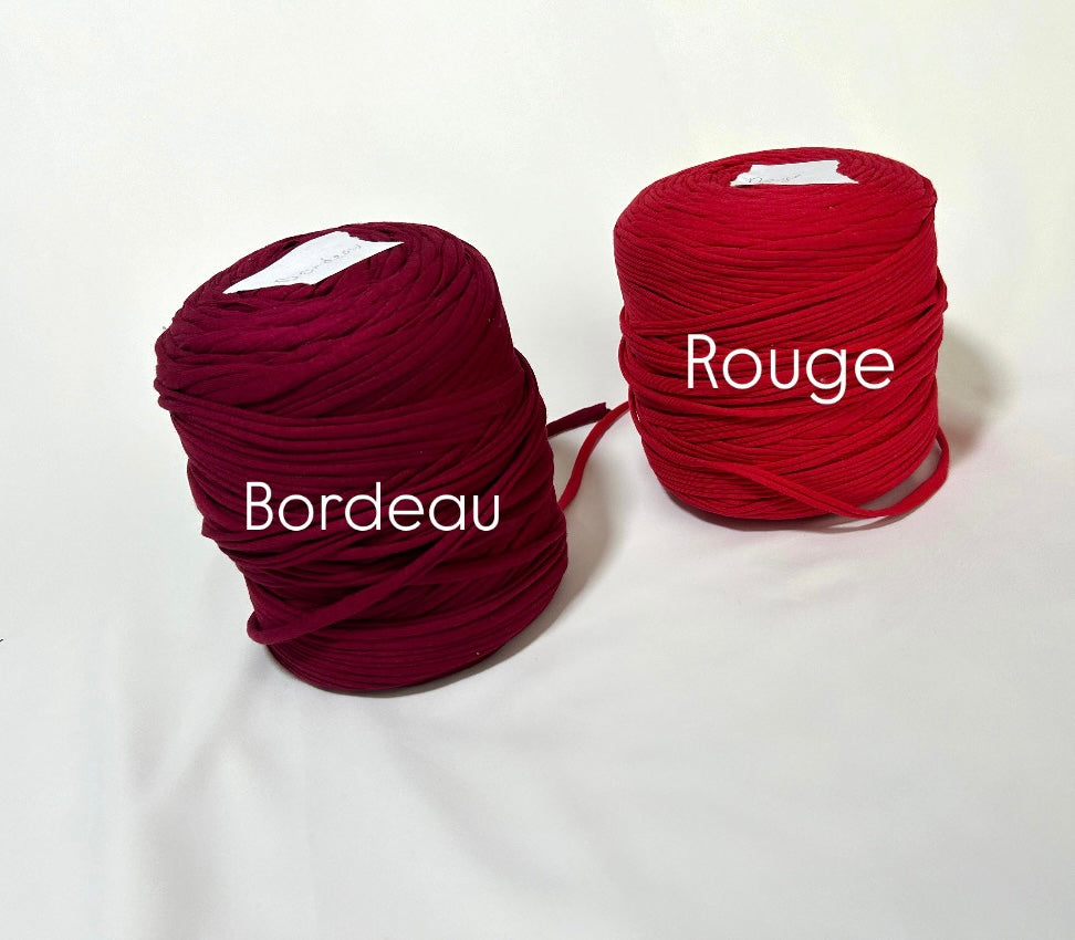 lot 3 paniers "Crochet"