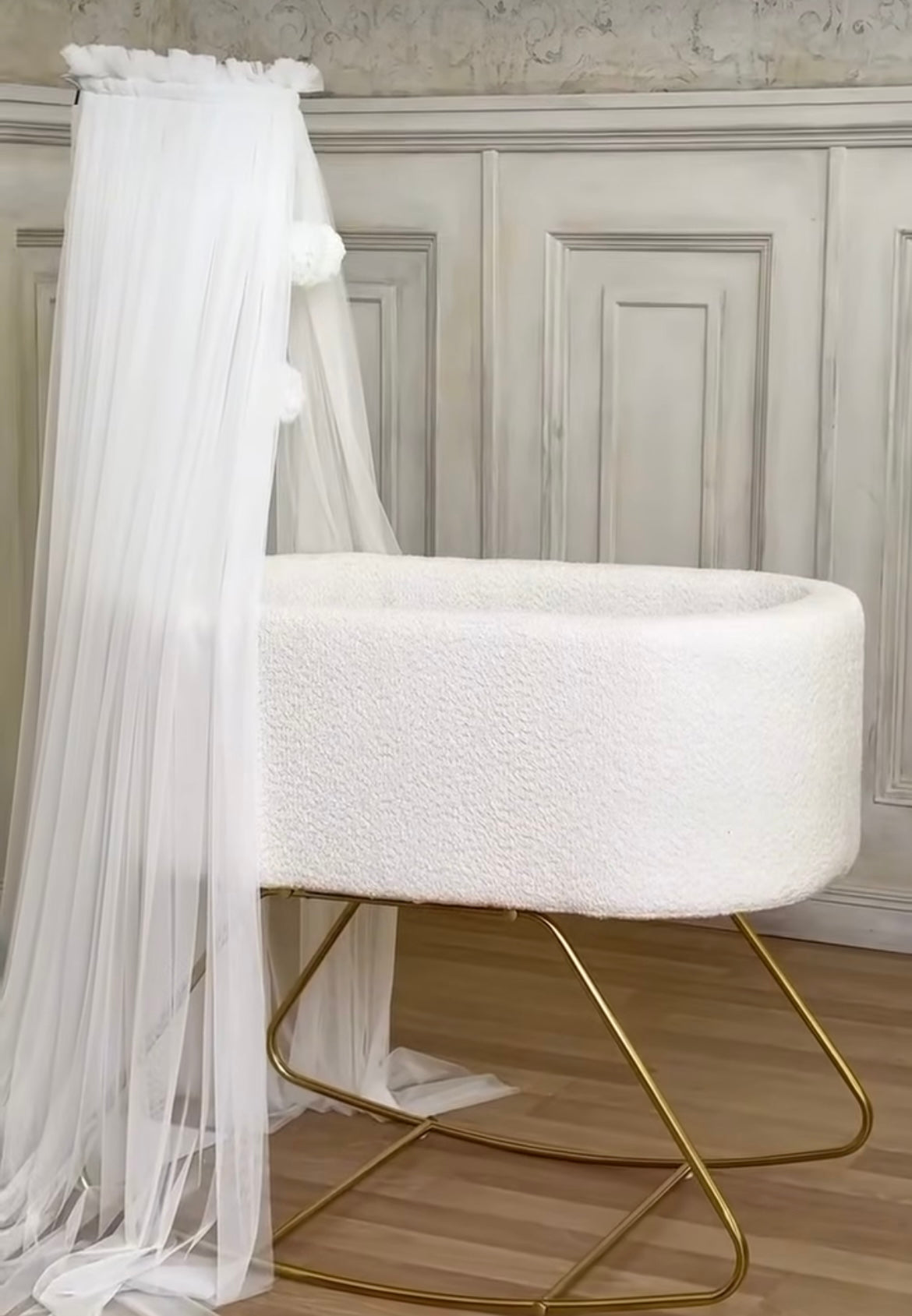 Berceau laine courte