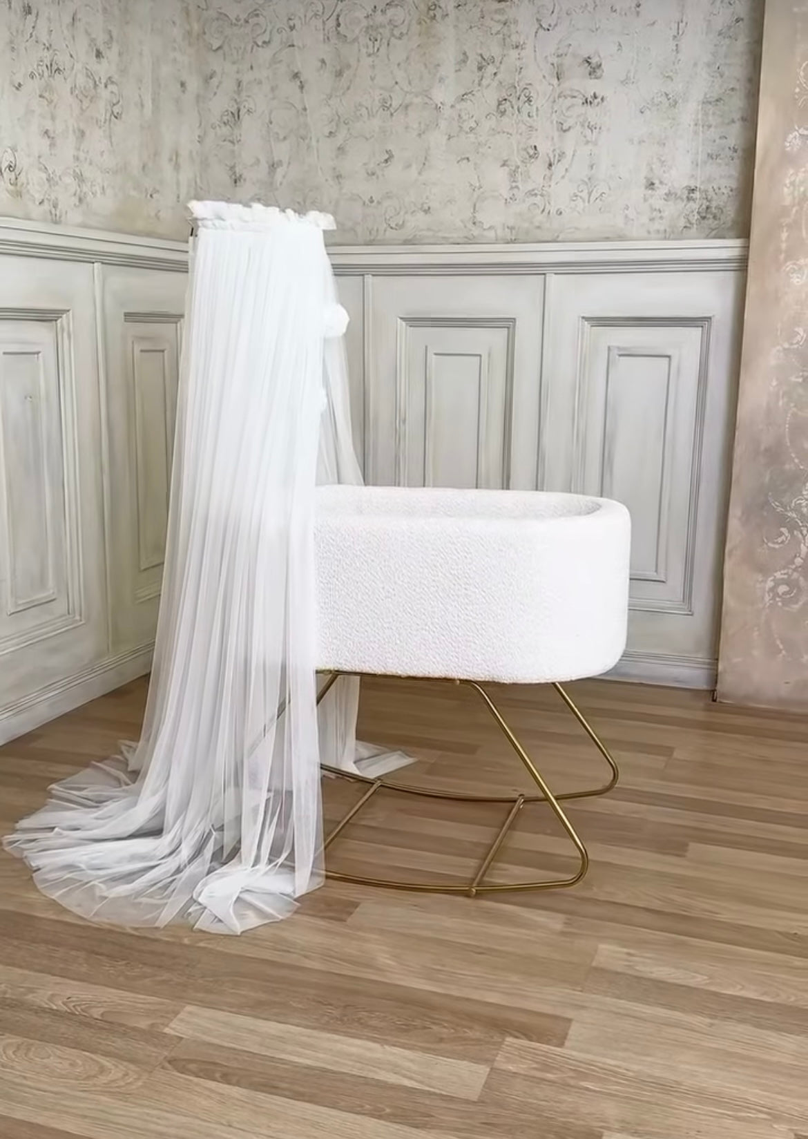 Berceau laine courte