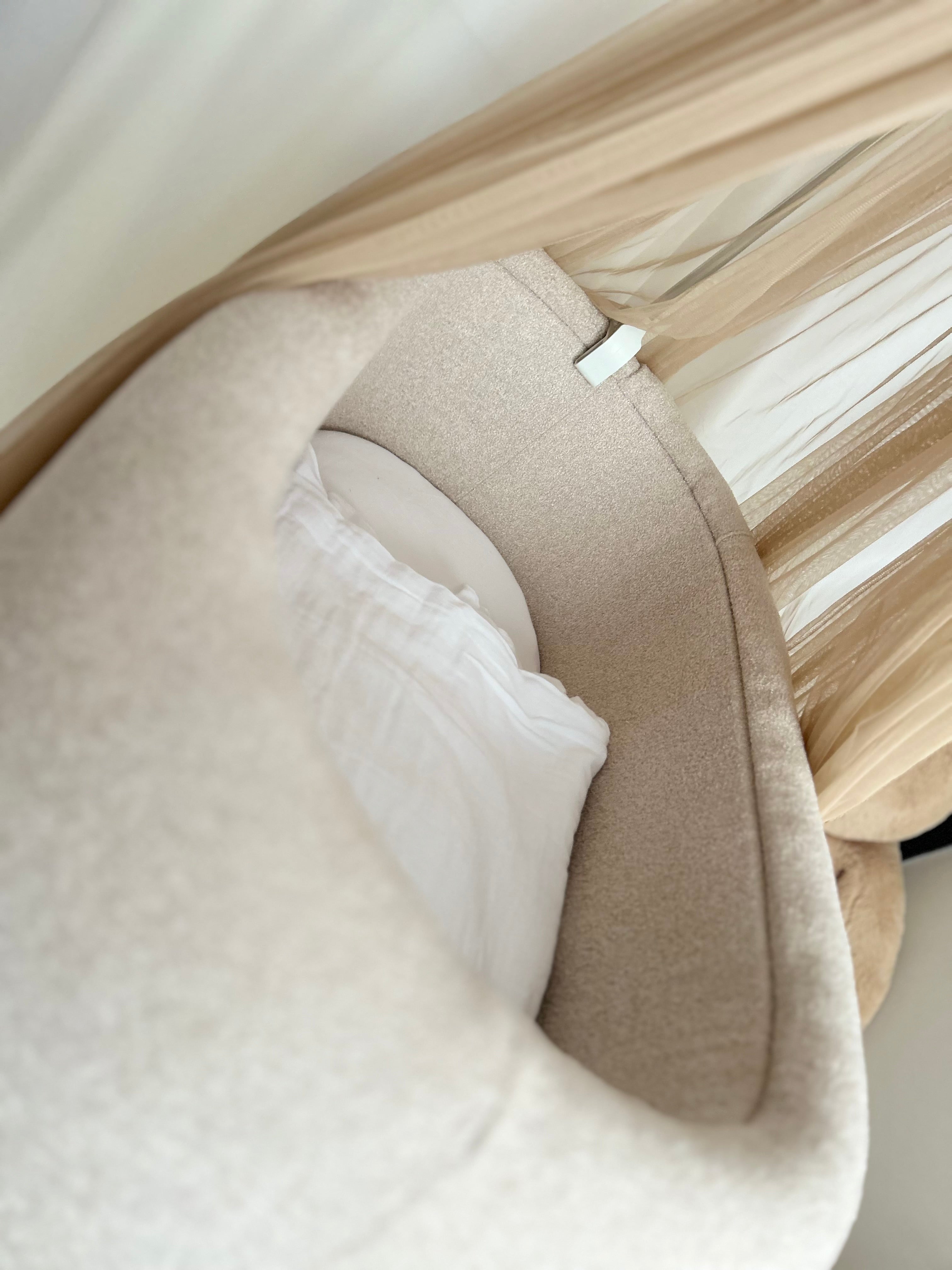 Berceau laine courte