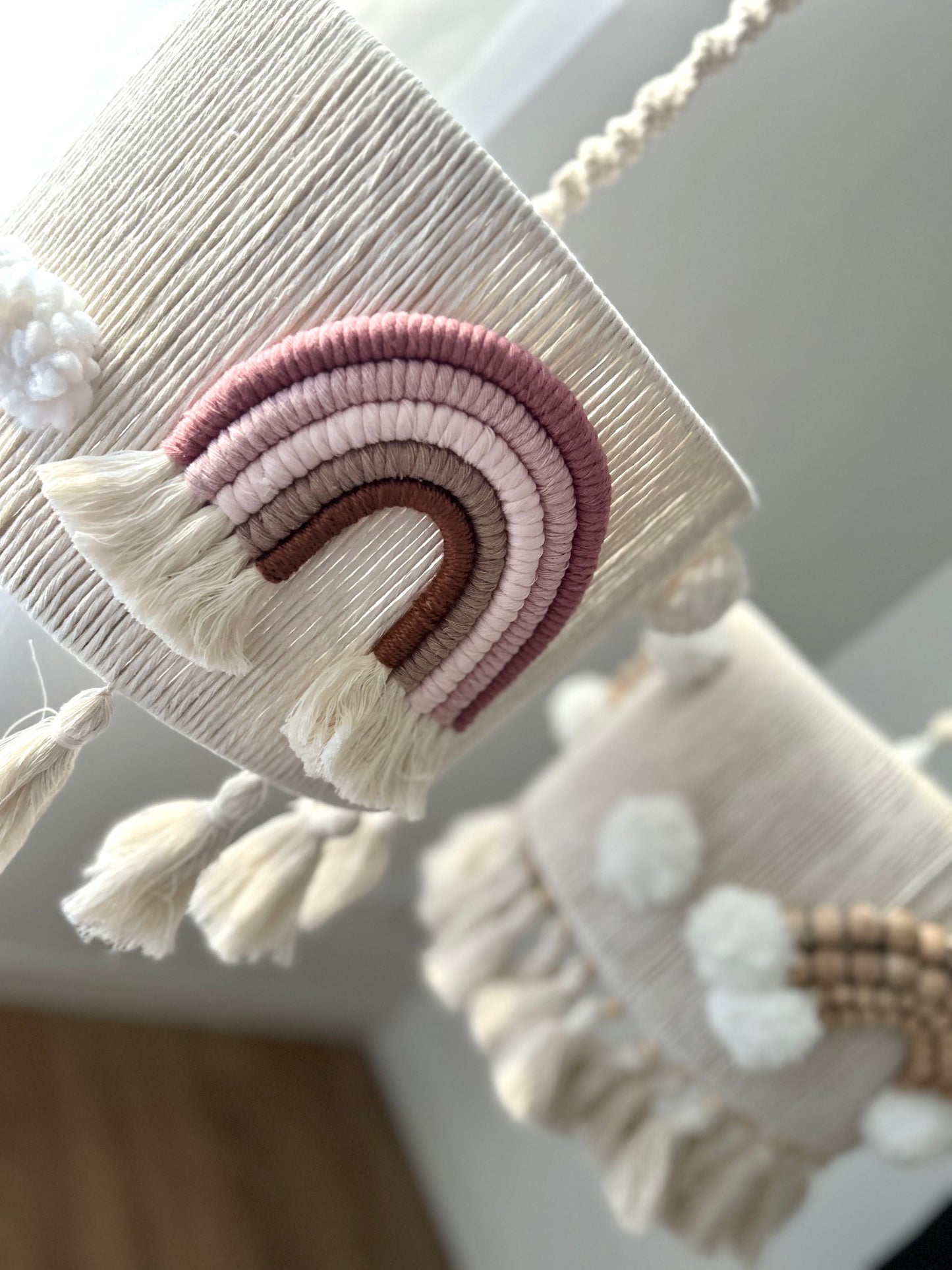 Suspension macramé & mobile
