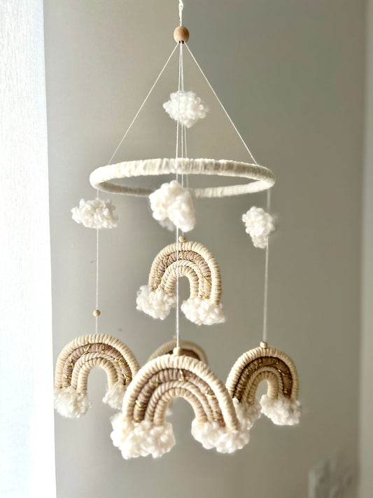 Suspension macramé & mobile