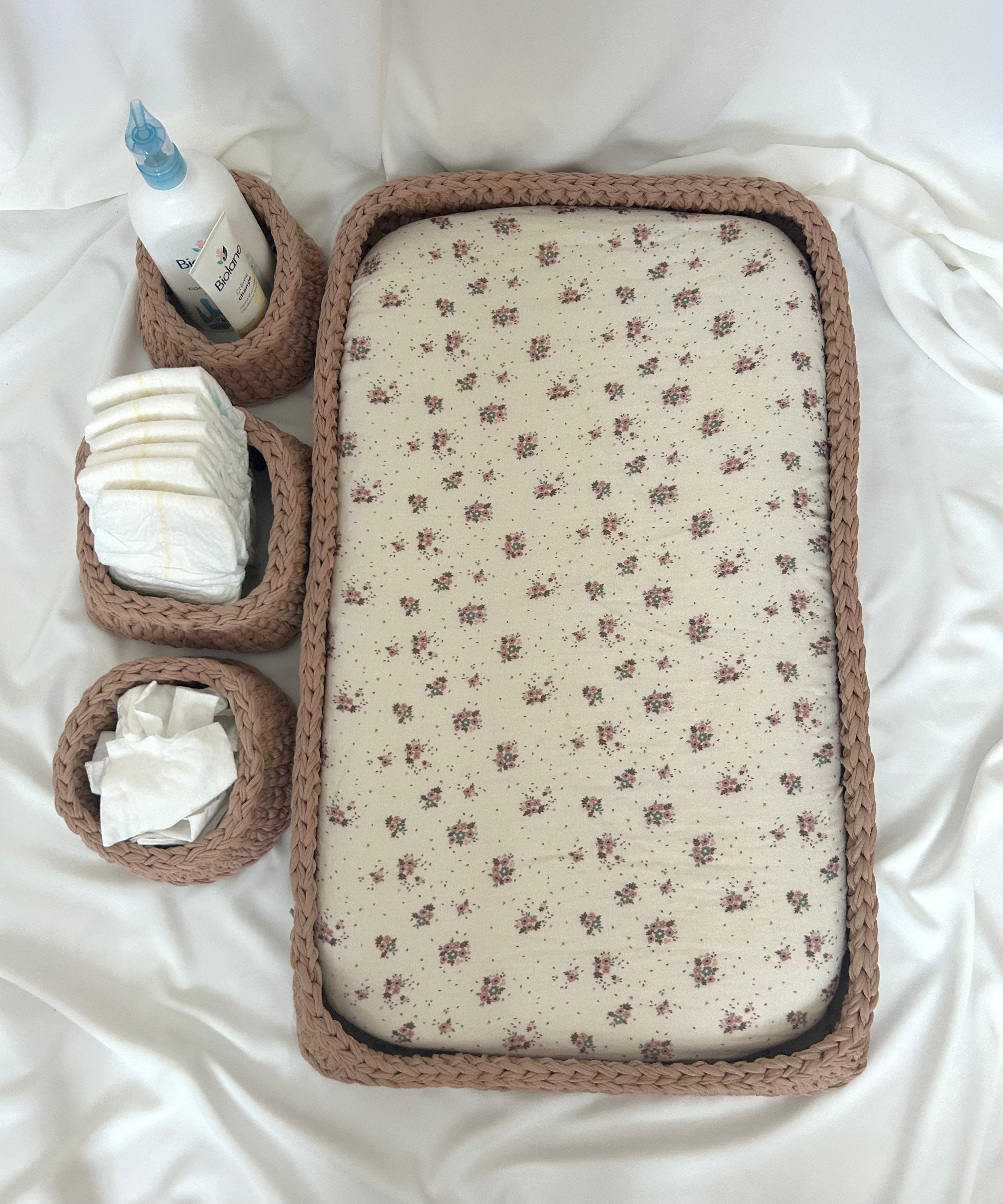 Lange rectangle + 3 paniers