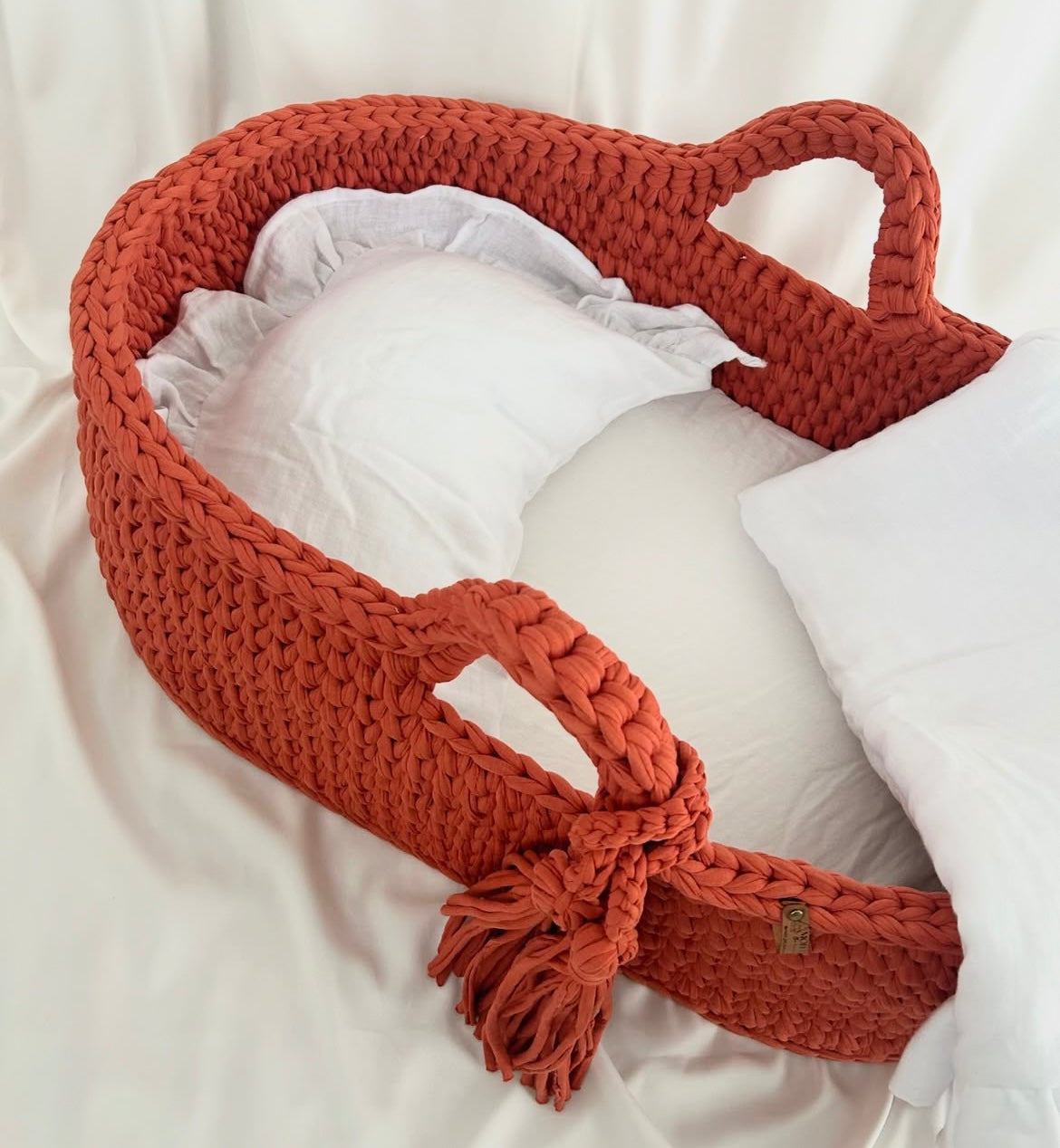 Couffin ouvert + support